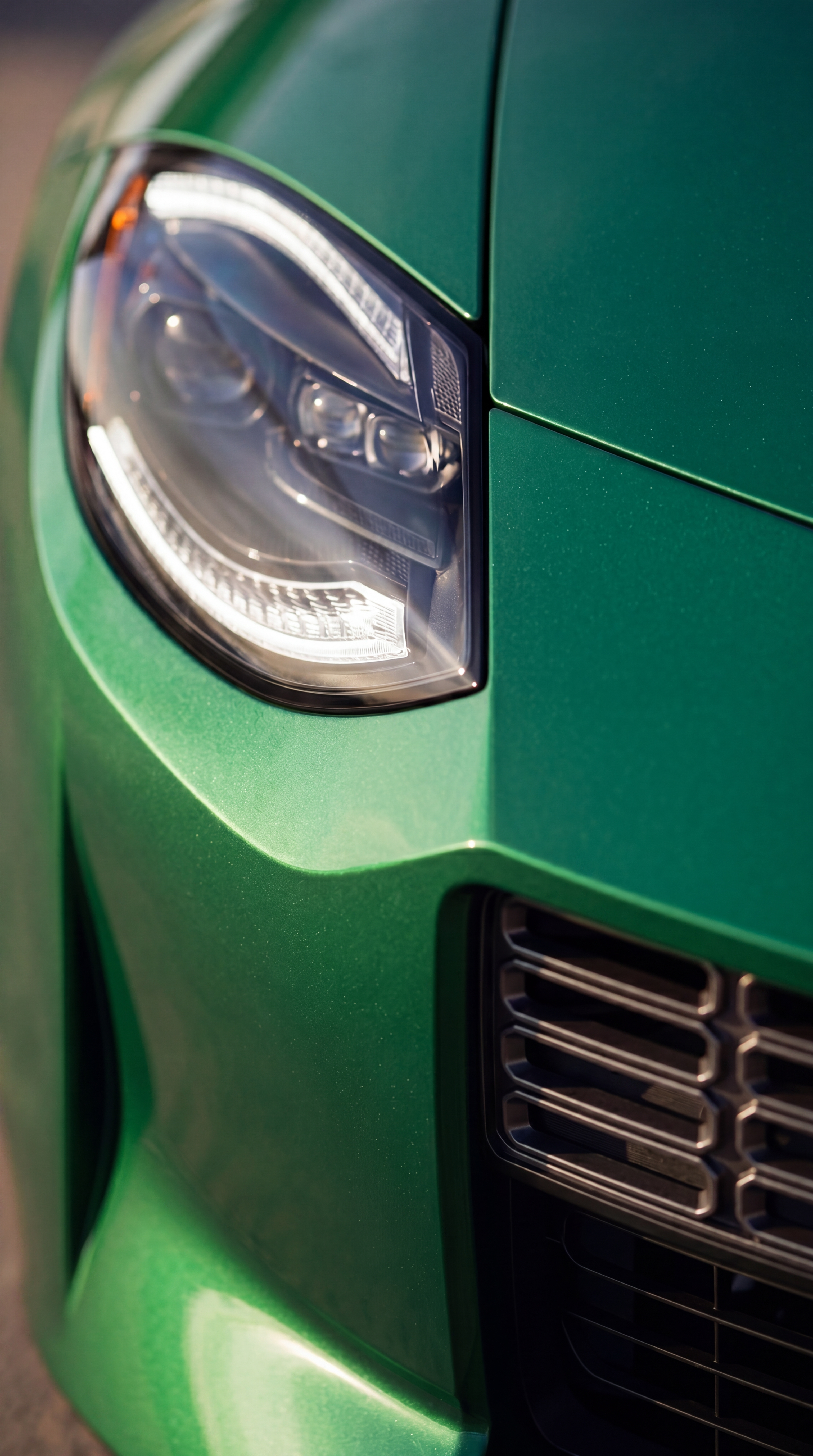 Shinkai Green Pearl Metallic Headlight